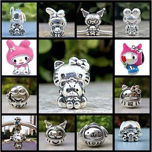 Hello Kitty & Friends Sterling Silver Charm